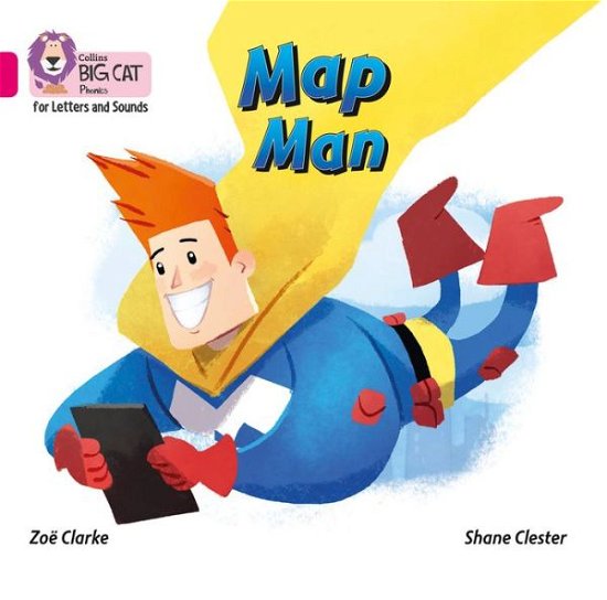 Cover for Zoe Clarke · Map Man Big Book: Band 01a/Pink a - Collins Big Cat Phonics for Letters and Sounds (Hardcover Book) (2020)