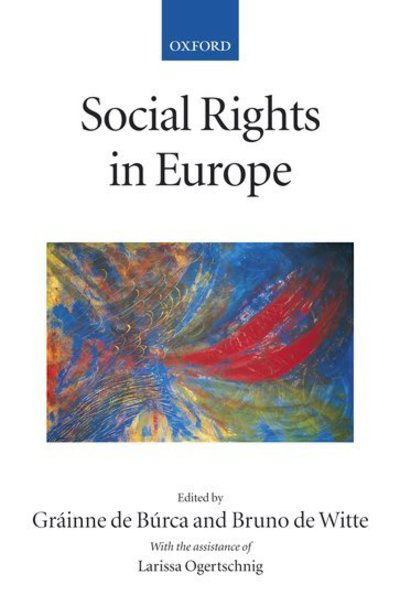 Cover for Grainne De Burca · Social Rights in Europe (Taschenbuch) (2005)