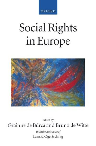 Cover for Grainne De Burca · Social Rights in Europe (Pocketbok) (2005)