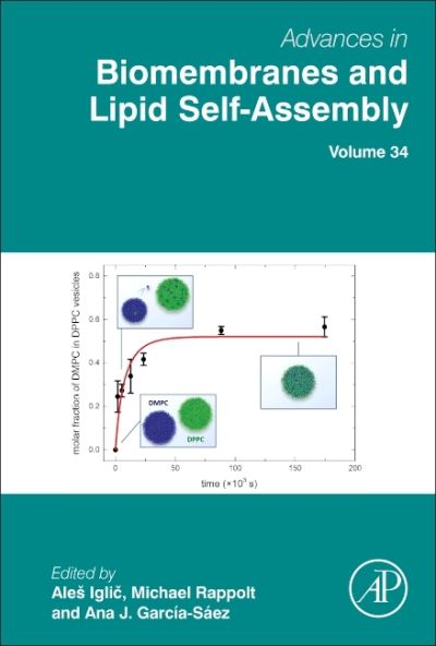 Cover for Advances in Biomembranes and Lipid Self-Assembly (Hardcover Book) (2021)