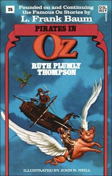 Cover for Ruth Plumly Thompson · Pirates in Oz (Wonderful Oz Books, No 25) (Pocketbok) [1st edition] (1986)