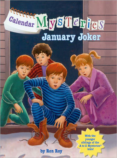 Cover for Ron Roy · January Joker (Turtleback School &amp; Library Binding Edition) (Calendar Mysteries (Pb)) (Hardcover Book) (2009)