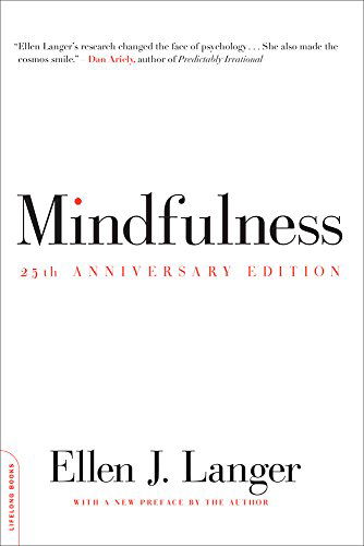 Cover for Ellen Langer · Mindfulness, 25th anniversary edition (Paperback Book) (2014)