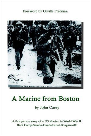 Cover for John Carey · A Marine from Boston (Pocketbok) (2002)