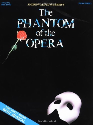 Cover for Andrew Lloyd Webber · Phantom of the Opera (Easy Piano) (Paperback Bog) (1989)