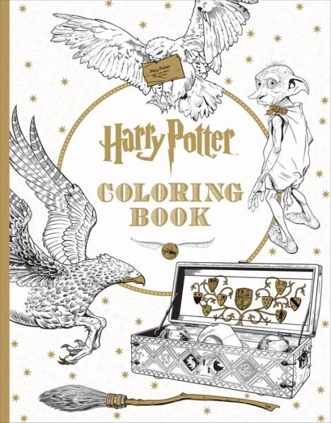 Cover for Scholastic · Harry Potter Coloring Book (Pocketbok) (2015)