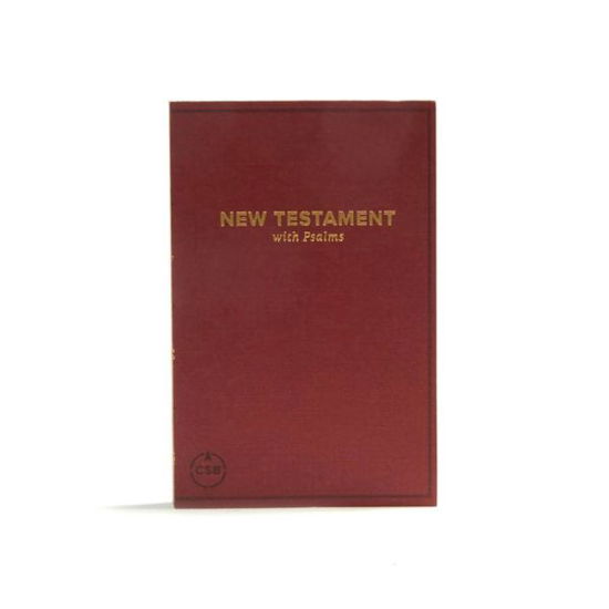 CSB Pocket New Testament with Psalms, Burgundy Trade Paper - CSB Bibles by Holman - Books - LifeWay Christian Resources - 9781462779994 - February 1, 2018