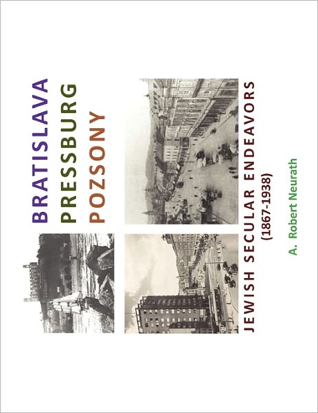 Cover for A Robert Neurath · Bratislava Pressburg Pozsony: Jewish Secular Endeavors (1867-1938) (Paperback Book) (2010)