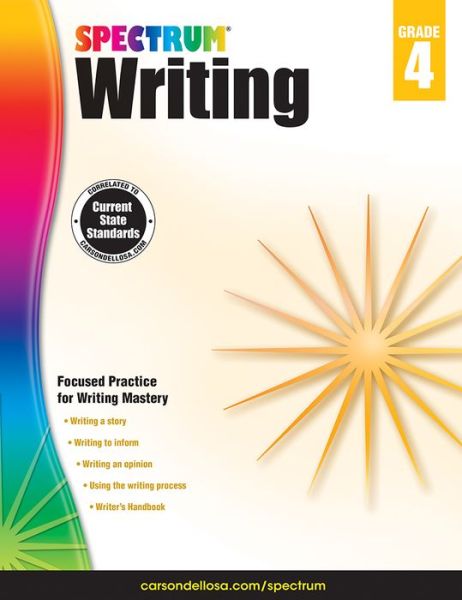 Spectrum Writing Grade 4 - Spectrum - Livros - Carson Dellosa - 9781483811994 - 15 de agosto de 2014