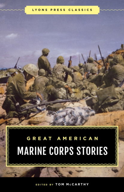 Cover for Great American Marine Corps Stories (Paperback Book) (2025)