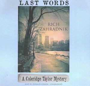 Cover for Rich Zahradnik · Last Words (CD) (2016)