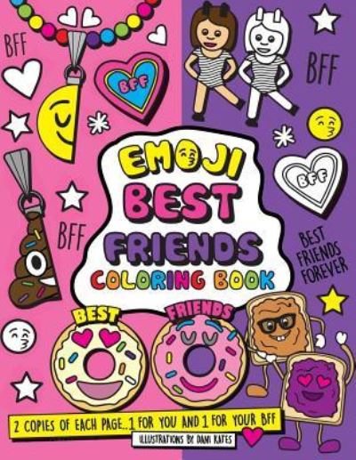 Cover for Dani Kates · Emoji Best Friends Coloring Book (Paperback Book) (2016)