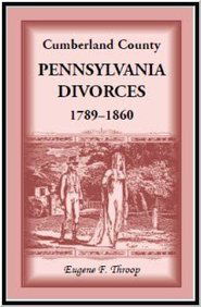 Cover for Eugene F Throop · Cumberland County, Pennsylvania, Divorces, 1789-1860 (Paperback Book) (2014)