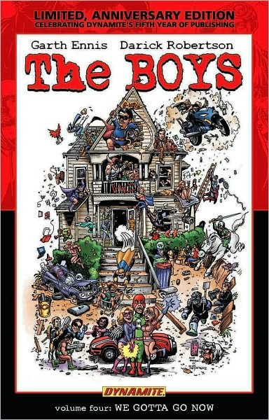 Cover for Garth Ennis · The Boys Volume 4: We Gotta Go Now Limited Edition (Hardcover bog) [Limited edition] (2009)
