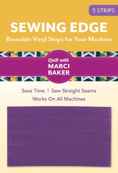 Cover for Marci Baker · Sewing Edge: Reusable Vinyl Stops for Your Machine (MERCH) (2016)