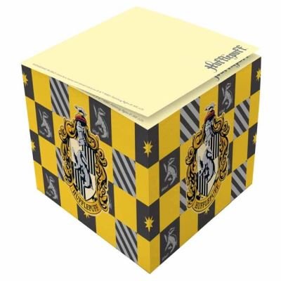 Harry Potter: Hufflepuff Memo Cube - Memo Cubes Classic Collection - Insight Editions - Livros - Insight Editions - 9781647222994 - 2 de fevereiro de 2021