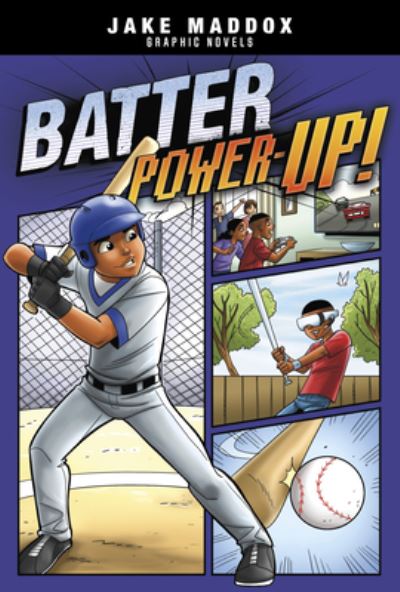 Cover for Jake Maddox · Batter Power-Up! (Book) (2024)