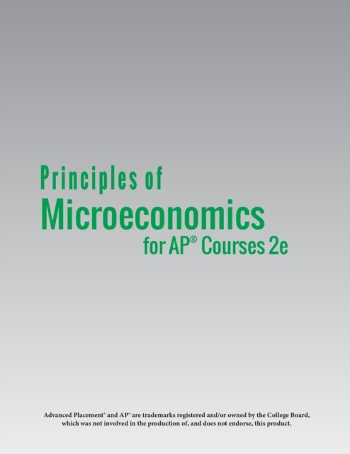 Cover for Steven A Greenlaw · Principles of Microeconomics for AP (R) Courses 2e (Taschenbuch) (2017)