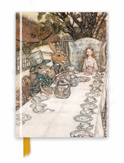 Cover for Rackham: Alice In Wonderland Tea Party (Foiled Journal) - Flame Tree Notebooks (Papirvare) [New edition] (2017)