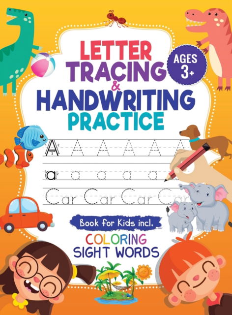 Cover for Jennifer L Trace · Letter Tracing and Handwriting Practice Book (Gebundenes Buch) (2020)