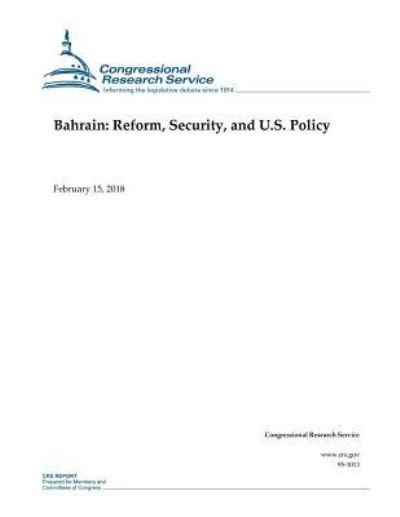 Cover for Congressional Research Service · Bahrain (Paperback Book) (2018)