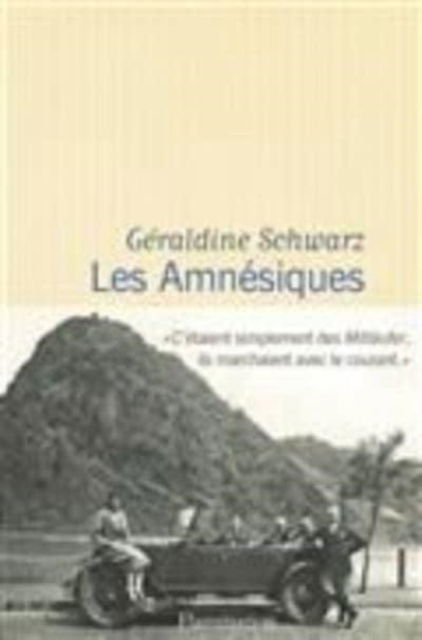 Cover for Geraldine Schwarz · Les amnesiques (MERCH) (2017)