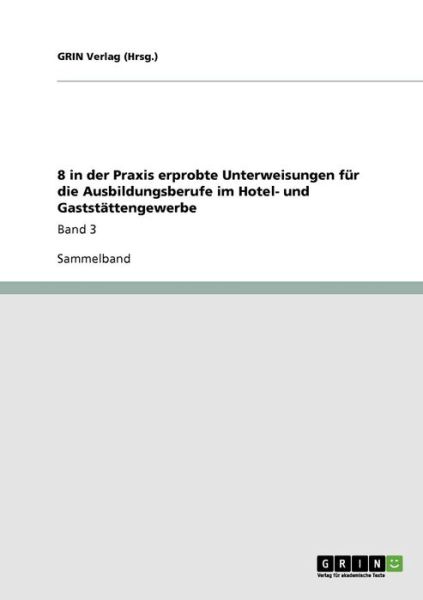 Cover for (Hrsg.) · 8 in der Praxis erprobte Unterw (Book) [German edition] (2008)