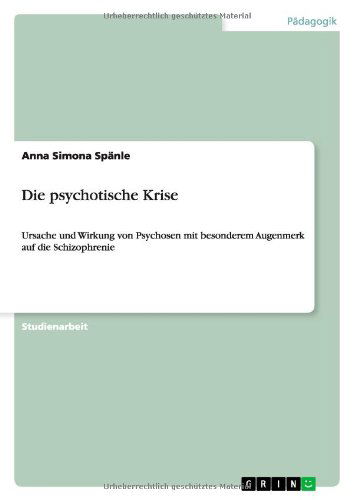 Cover for Spänle · Die psychotische Krise (Book) [German edition] (2011)