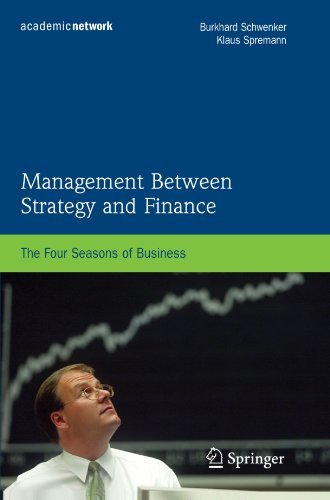 Cover for Burkhard Schwenker · Management Between Strategy and Finance: The Four Seasons of Business (Paperback Book) [Softcover reprint of hardcover 1st ed. 2009 edition] (2010)