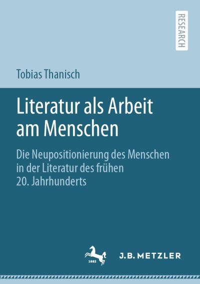 Cover for Thanisch · Literatur als Arbeit am Menschen (Book) (2021)