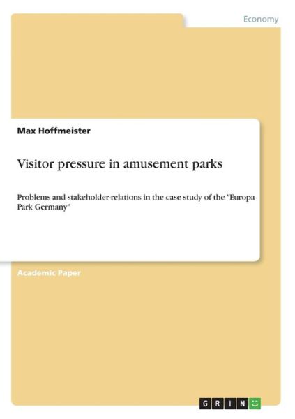 Cover for Hoffmeister · Visitor pressure in amuseme (Book)