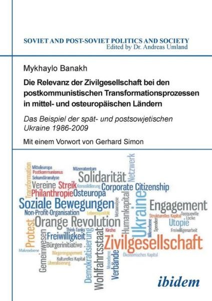 Cover for Banakh · Die Relevanz der Zivilgesellscha (Bok) (2013)