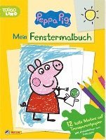 Peppa: Mein Fenstermalbuch - Nelson Verlag - Böcker - Nelson Verlag - 9783845118994 - 29 juli 2021