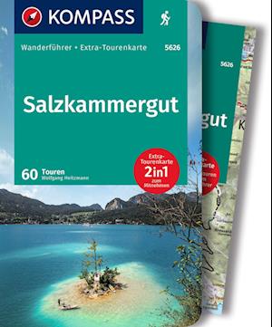 KOMPASS Wanderführer Salzkammergut, 60 Touren - Wolfgang Heitzmann - Kirjat - KOMPASS-Karten - 9783991213994 - torstai 9. helmikuuta 2023