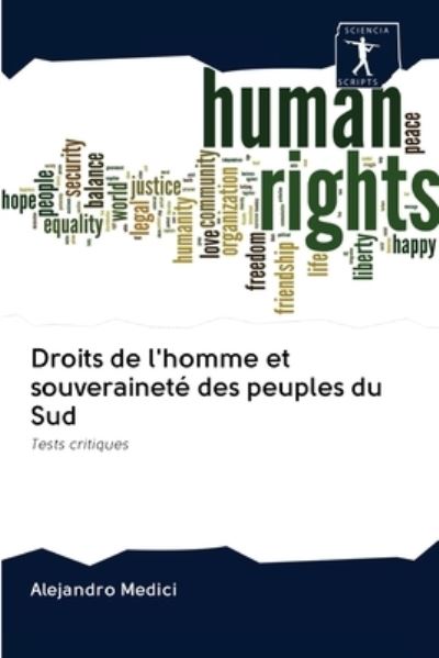 Cover for Alejandro Medici · Droits de l'homme et souverainete des peuples du Sud (Paperback Book) (2020)