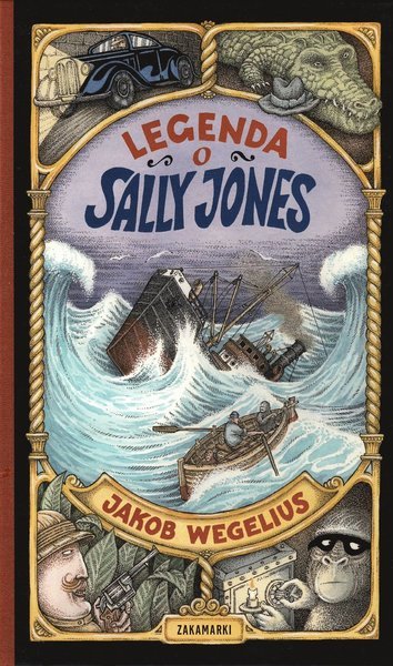 Cover for Jakob Wegelius · Legenden om Sally Jones (Polska) (Indbundet Bog) (2015)