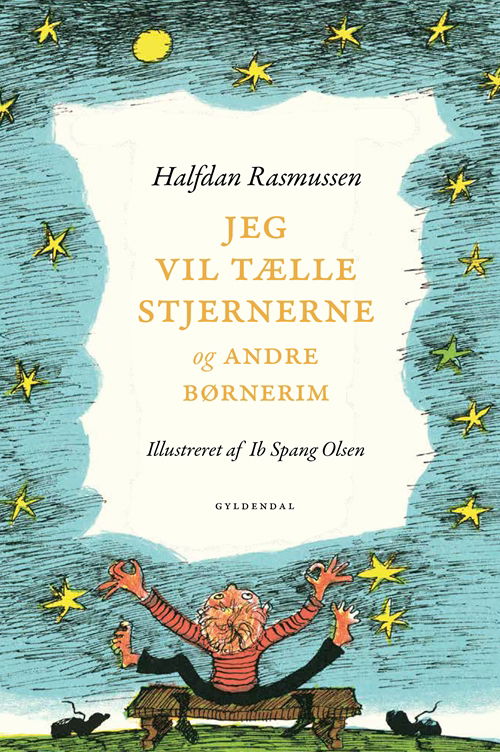 Cover for Halfdan Rasmussen · Halfdan Rasmussen: Jeg vil tælle stjernerne og andre børnerim (Innbunden bok) [1. utgave] (2018)