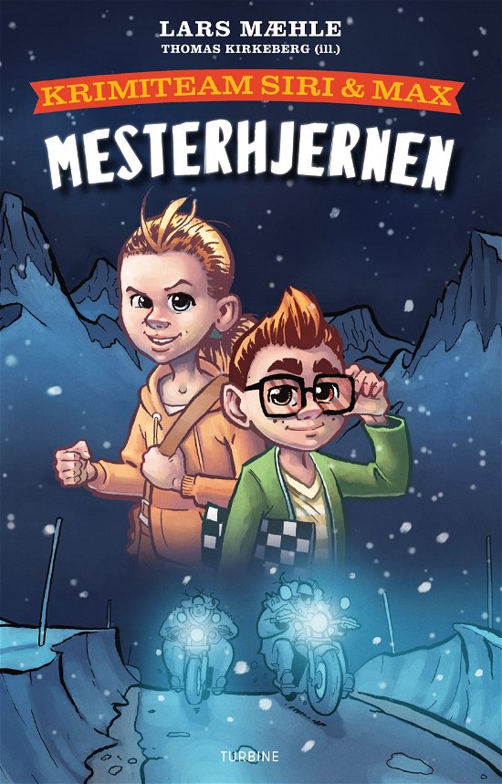 Cover for Lars Mæhle · Mesterhjernen – Krimiteam Siri &amp; Max (Hardcover bog) [1. udgave] (2019)