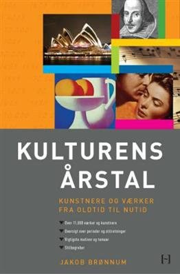 Cover for Jakob Brønnum · Kulturens årstal (Bog) [2. udgave] (2009)