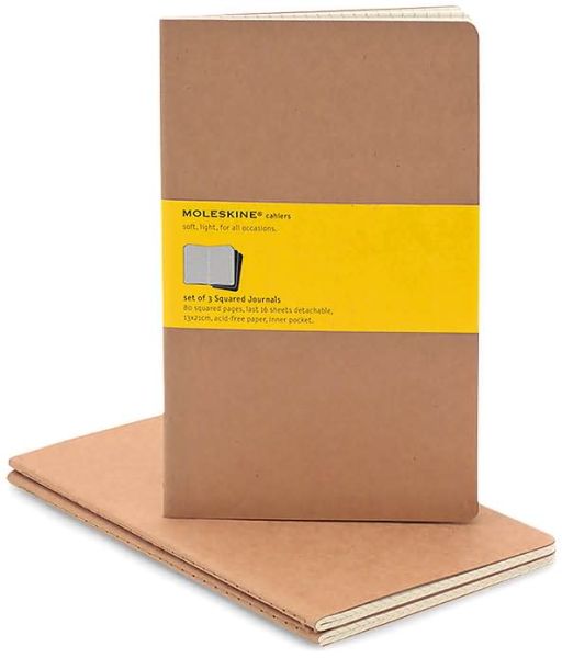 Cover for Moleskine · Moleskine Squared Cahier L - Kraft Cover - Moleskine Cahier (Stationery) [Jou edition] (2004)