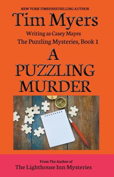 Cover for Tim Myers · A Puzzling Murder - The Puzzling Mysteries (Paperback Book) (2021)