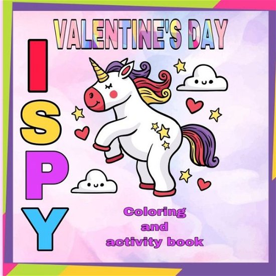 Cover for Fm Edition Coloring Book · I Spy Valentine's Day Coloring and Activity Book (Pocketbok) (2020)