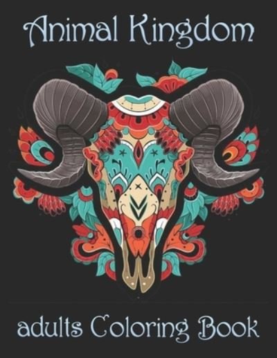 Animal Kingdom adults Coloring Book - Yo Noto - Bøger - Independently Published - 9798734559994 - 7. april 2021