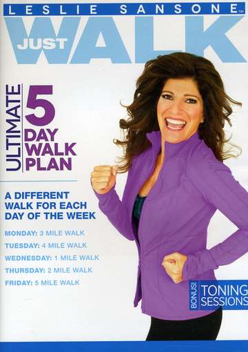 Cover for Leslie Sansone · 5 Day Walk Plan (DVD) (2012)