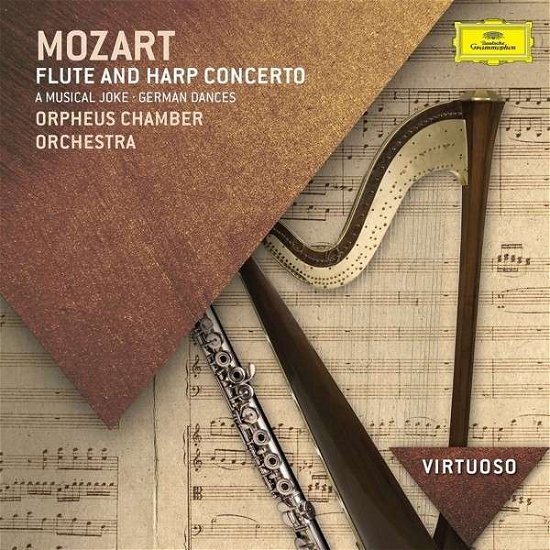 Cover for Orpheus Chamber Orchestra · Mozart: Flute &amp; Harp Concerto (CD) (2018)