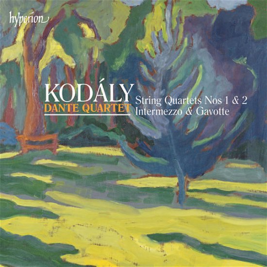 Cover for Dante Quartet · Kodaly String Quartets  Inter (CD) (2014)