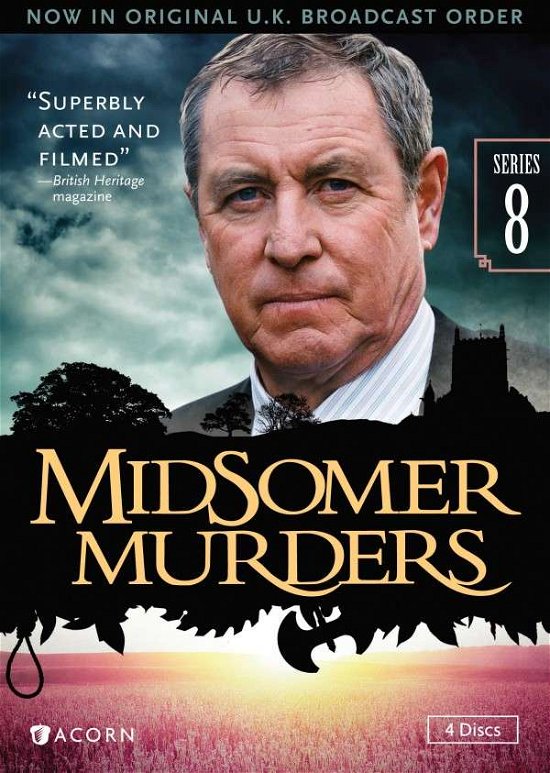 Cover for Midsomer Murders Series 8 Reissue (DVD) [Reissue edition] (2014)
