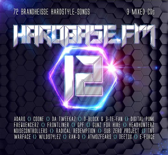 Cover for Hardbase.Fm Vol.12 (CD) [Digipak] (2019)