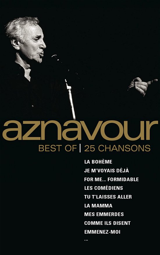 Cover for Charles Aznavour · Best Of 25 Chansons (MISC) (2022)
