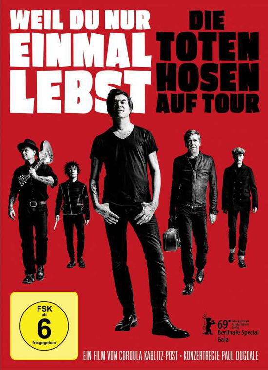 Weil Du Nur Einmal Lebst-die Toten Hosen Auf Tour - Die Toten Hosen - Film -  - 0652450911995 - 30. august 2019